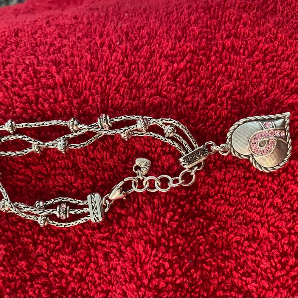 Brighton breast cancer awareness bracelet.